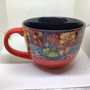 Marvel Red and Black Comic Mug 24oz